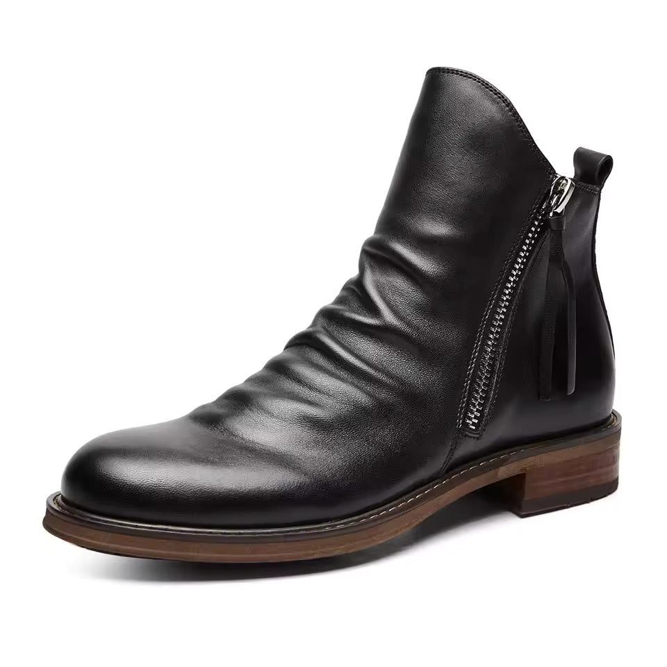 Lorenzo Leather Chelsea Boots
